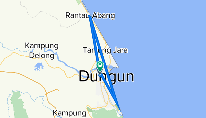 Jalan Bukit Catak 658, Kuala Dungun to Jalan Ustaz Omar Shukri 200, Kuala Dungun