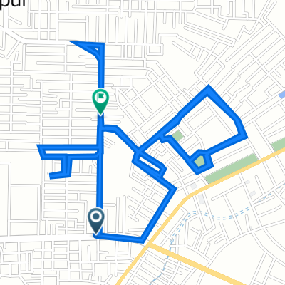 Railway Workshop Road 728, Yamuna Nagar to Kansapur Road, Yamuna Nagar