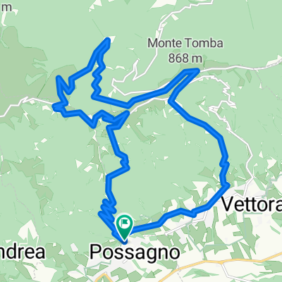 notturna monte tomba
