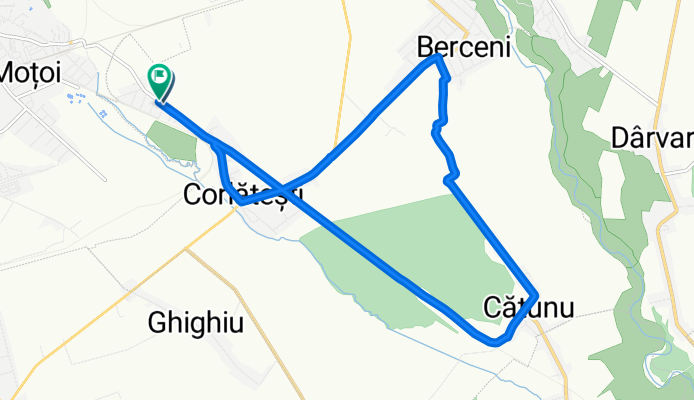 Str. Salcâmului 53, Cartierul Dâmbu to Str. Salcâmului 53, Cartierul Dâmbu