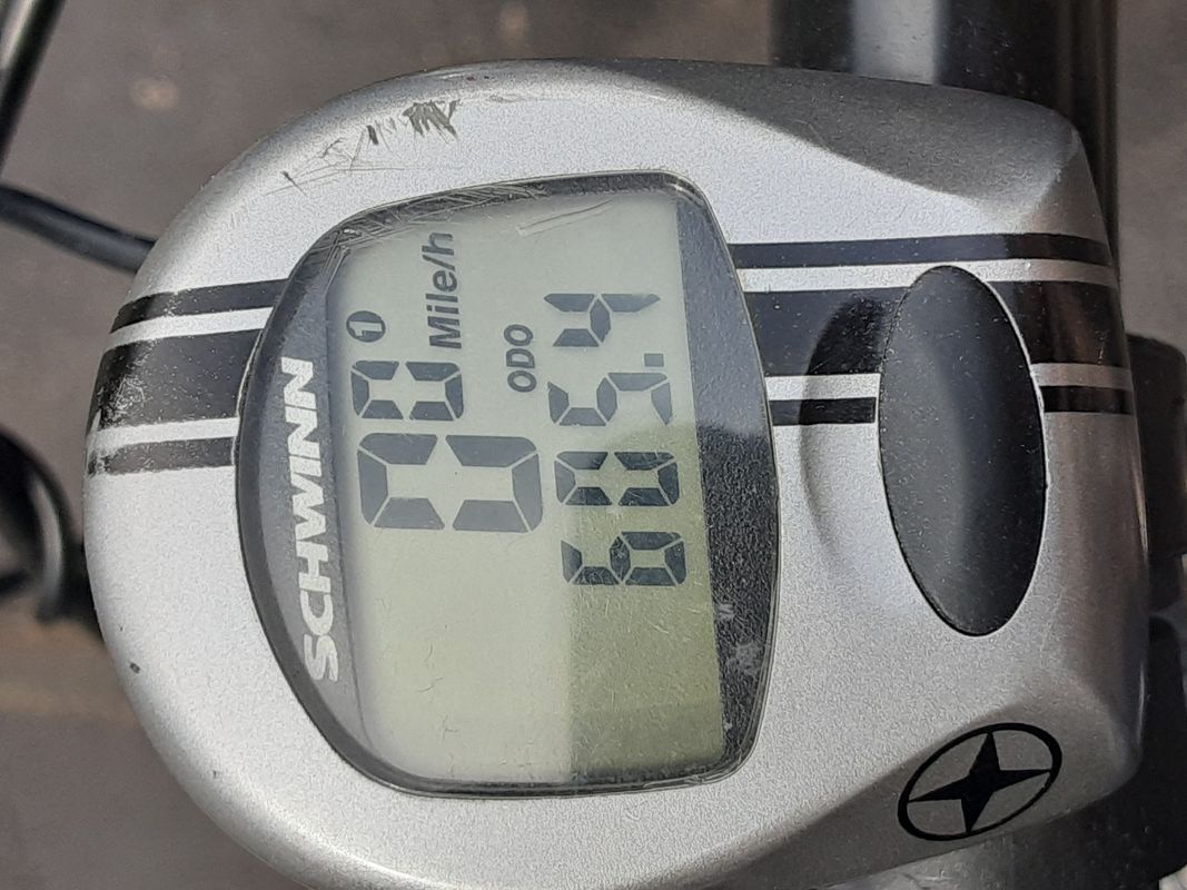 Rode on Ozark Greenway Trail in Springfield, MO.