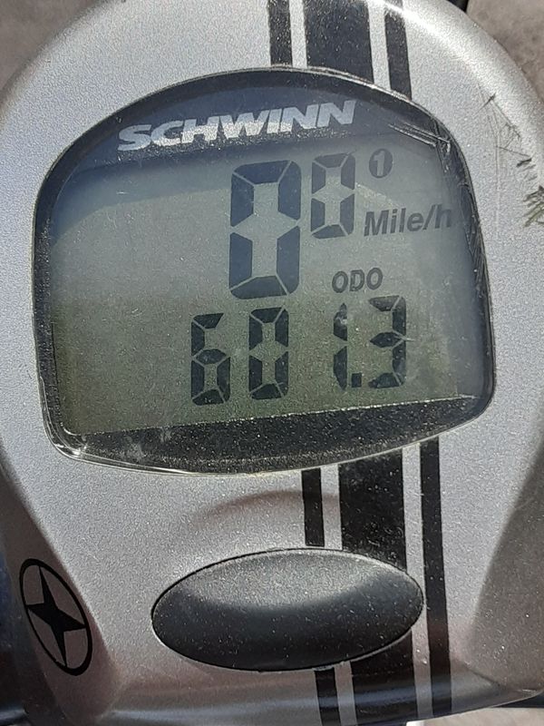 Rode on Ozark Greenway Trail in Springfield, MO.