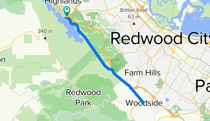 Canada to woodside