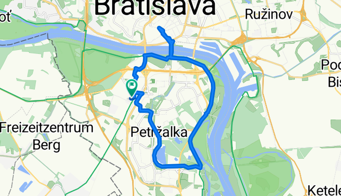 Kopčianska 3756/8A, Petržalka do Kopčianska 3756/8A, Petržalka