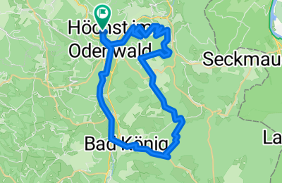 Route in der Bikemap App öffnen