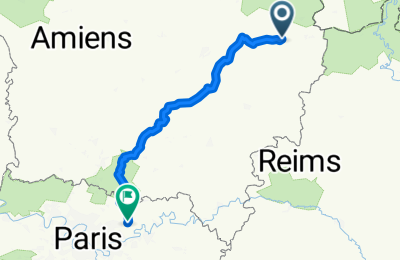 Route in der Bikemap App öffnen