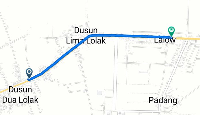 Jalan Trans Sulawesi, Lolak to Jalan Trans Sulawesi, Lolak