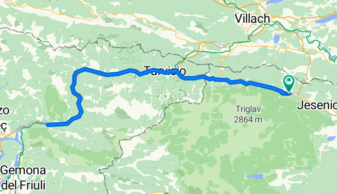 Mojstrana-Resiutta-Mojstrana