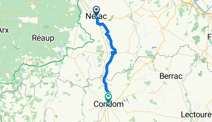 De 13 Rue Henri IV, Nérac à 8 Rue Gambetta, Condom