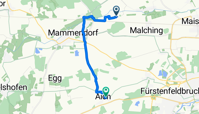 Hundesee Nannhofen nach Aich