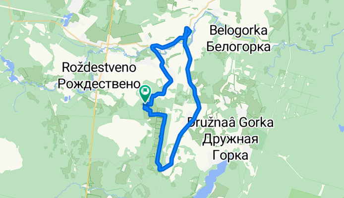 Steady ride in Дружная Горка