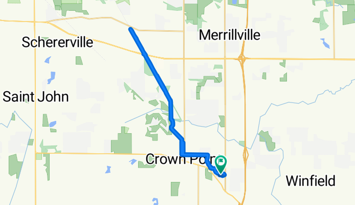 Smooth ride from Penn Oak to Burr St