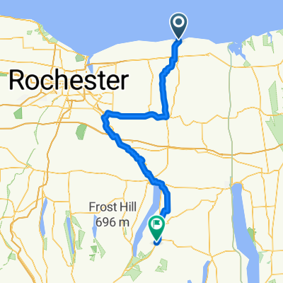 Home to camp via Canal