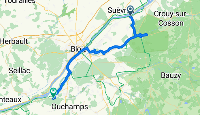 20200729 Day 13b - Saint-Dyé-sur-Loire à Candé-sur-Beuvron via Chambord