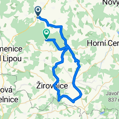 Božejov to Častrov