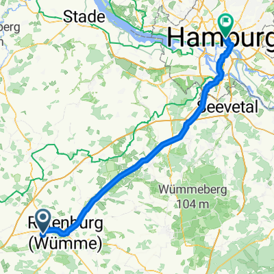 Holland-to-Poland, Stage VII: Rotenburg-Hamburg