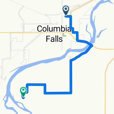 259 First St W, Columbia Falls to 456 Kokanee Bend Dr, Columbia Falls