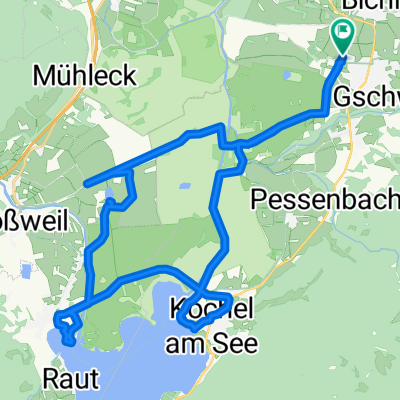 Handbike-Tour Benediktbeuern - Kochelsee (barrierefrei)