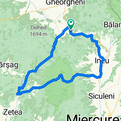 Vasláb-Marosfő-Csíkmadaras-Ivó-Libán