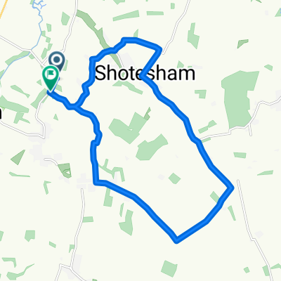 Old Post Office Cottage, Norwich Road, Norwich to Keepers Road, Norwich