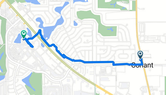 1012 CR-25, Lady Lake to 1002 Alverez Ave, Lady Lake