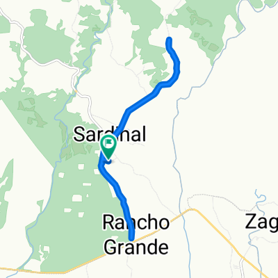 De 606, Sardinal a 606, Sardinal