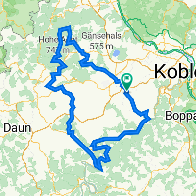 Maifeld - Mosel - RTF des VfB Polch e.V. Abt. Radsport - 171 km Strecke