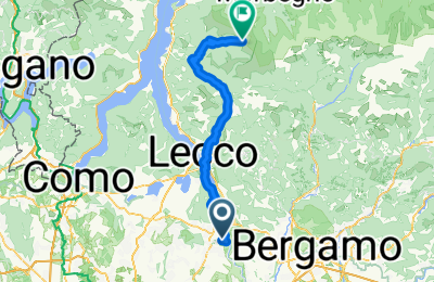 Route in der Bikemap App öffnen