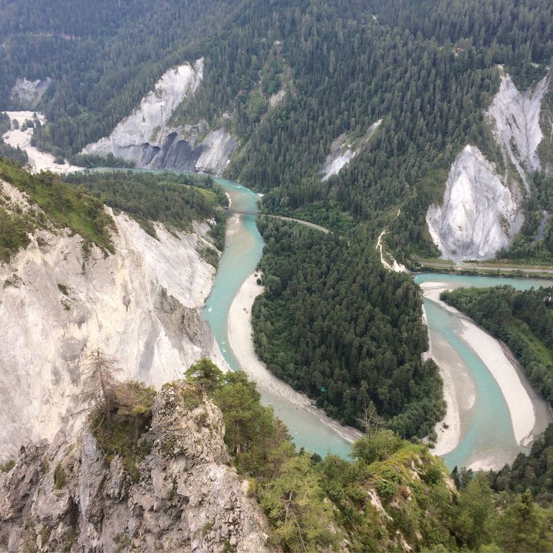 Flims, itinéraire 246 depuis Conn