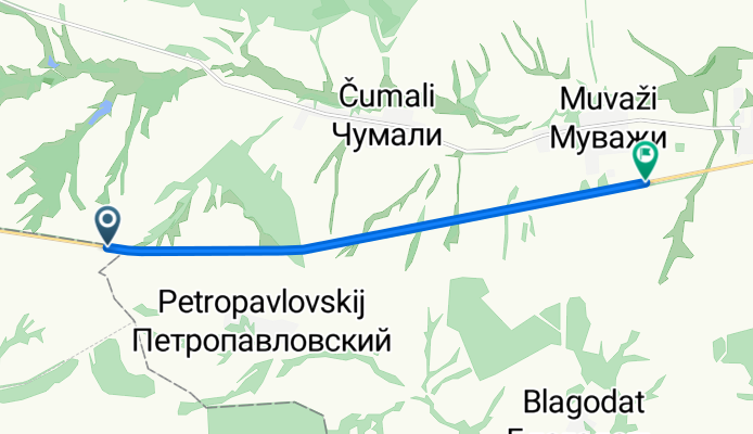 маршрут с 16К-0024, Псеевское