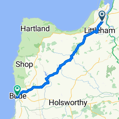 Bideford to Bude