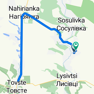 Маршрут в С201604, Улашківці
