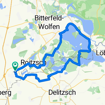 Goitzsche-See Route