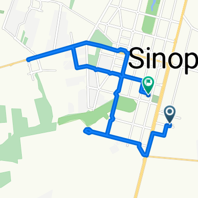 De Rua Caxias do Sul, 371, Sinop a Rua das Cumbucas, 38, Sinop