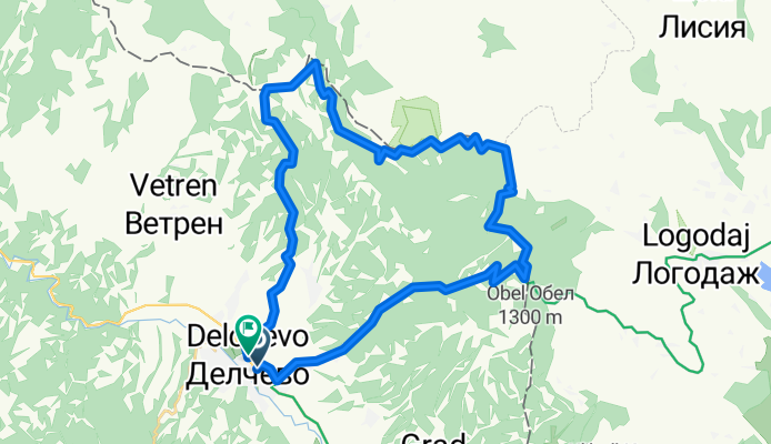 Delcevo Granica Kiselica Delcevo