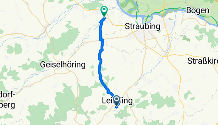 Seibersdorf 8, Leiblfing nach Rainer Weg 5, Atting