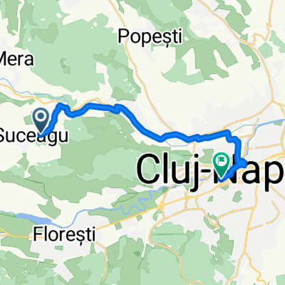 DC141 285, Suceagu to Strada Iuliu Hossu 51, Cluj-Napoca