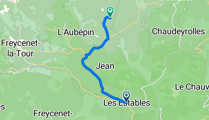 De Rue de la Traverse, Les Estables à La Redonde, Saint-Front