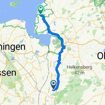 Am Vogelpoel 1, Niederlangen nach Mühlenstraße 23, Krummhörn