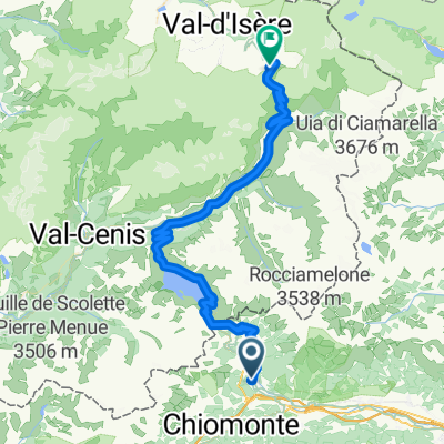 Frazione Vayr 23, Venaus to D902, Bonneval-sur-Arc