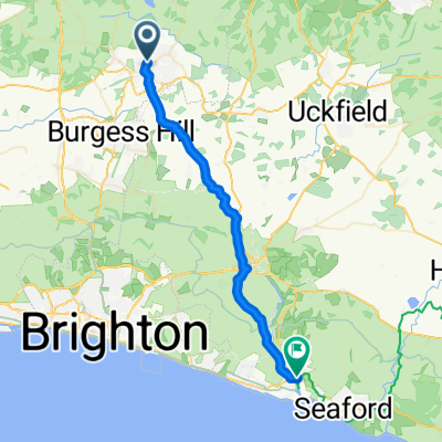 Haywards Heath Railway Station, Commercial Square, Haywards Heath to Railway Approach, Newhaven