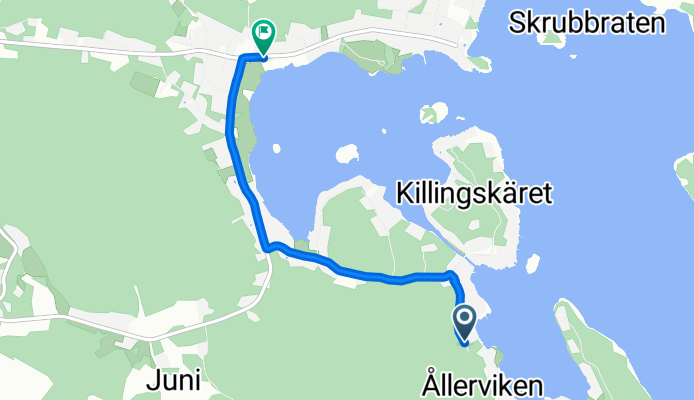 Killingskärsvägen, Kvissleby to Juniskärsvägen 130, Kvissleby