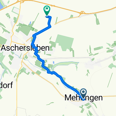 Kreisstraße 15, Aschersleben nach Siemensstraße 29, Aschersleben