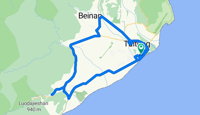 新生路 25, 台東市 to 新生路 15, 台東市