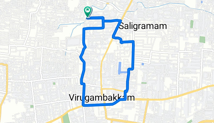 Aani Street 7, Chennai to Aani Street 7, Chennai