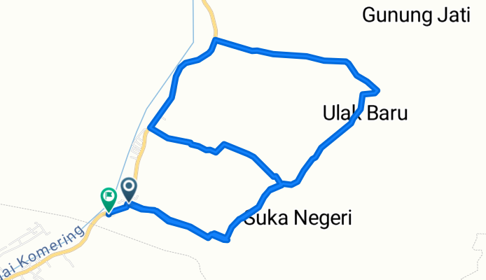 Unnamed Road, Semendawai Barat to Unnamed Road, Semendawai Barat