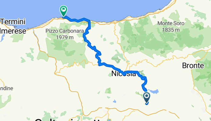 Da Agira a Via Roma 32, Cefalù