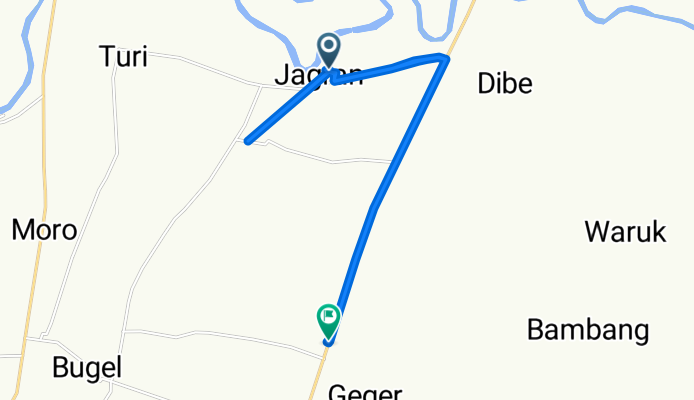 Kawisto, Karang Geneng to Jalan Raya Pasar Sungelebak Karanggeneng Lamongan, Karang Geneng