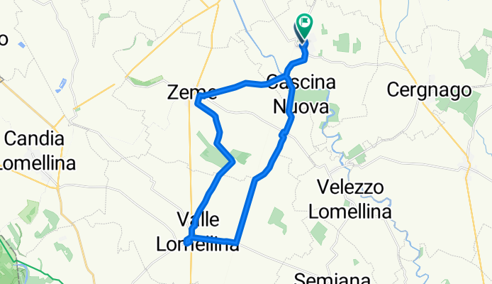 Circuito Olevano-Zeme Valle