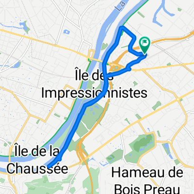 De Rue Louis de Broglie 6, Rueil-Malmaison à Rue Louis de Broglie 6, Rueil-Malmaison